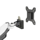 ShoppingAll - Support de moniteur à ressort à gaz simple avec bras pivotant - Blanc-9