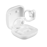 Basic Tech - Mini-écouteurs intra-auriculaires sans fil pour sportifs, Blanc-Conception de crochets intra-auriculaires