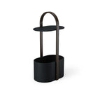 Umbra Table d'appoint Hub noir-Fabriquée en bois coloris noyer et en métal, cette table d'appoint est un ajout moderne et pratique à n'importe quel salon ou chambre.