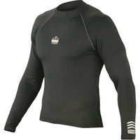 Ergodyne - Maillots Thermiques À Manches Longues-Couleur Noir