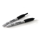 Sharpie - Marqueurs permanents − Pointe rétractable ultra-fine − Noir − Paquet de 3-Permanent sur la plupart des surfaces sur lesquelles il est difficile d'écrire  