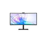 Samsung - ViewFinity S65VC Ultra-WQHD Moniteur incurvé 34 po avec HDR10 KVM, Haut-parleurs - LS34C654VANXGO-Écran : 34 pouces incurvé de type VA Ultra-WQHD