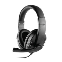 Pro Casque Stéréo USB Centon OTM Essentials - Noir - OB-AOK-Cet casque d'ordinateur est parfait pour une utilisation quotidienne avec des appareils électroniques compatibles; fournit une connectivité USB .