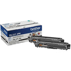 Brother TN221 Standard Yield Black Toner Cartridges, 2 Pack-Produit des documents professionnels, riches et éclatants en noir et blanc