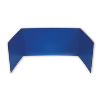 Flipside - Protecteur de confidentialité de 18 x 48 po, couleurs variées, 24/paquet-Couleurs variées