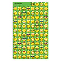 Autocollants SuperSpots Emoji Cheer Trend Enterprises-Des autocollants mignons et colorés aident à mettre en lumière les bons comportements, à stimuler la motivation et à maintenir les bonnes habitudes.