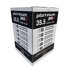 Malpack - Pellicule étirable d'emballage manuel Platinum Max - 17.7po x1476pi - équiv Calib 55/90 - 4r/caisse-55/90 jauge, transparent