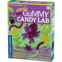 Thames & Kosmos Kit d'expérimentation STEM Labo à Bonbons Fous-Faites vos propres bonbons en trois saveurs différentes