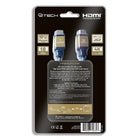 CJ Tech – Câble HDMI 2.0 4K 3D haut de gamme avec Ethernet, 12 pi-Version : HDMI 2.0 avec Ethernet