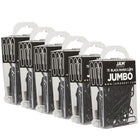 JAM Paper – Trombones géants, noir, 6 paquets de 75, total de 450 (2184933g)-Noir
