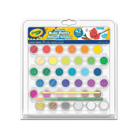 Crayola® – Ensemble de peintures lavables, paq./42-Cette peinture de haute qualité ne dégoutte pas des pinceaux et ne se sépare pas. 