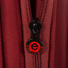 Air Canada - Valise à roulettes souple de 24 po Central Collection - Bourgogne-Extenseur de 2 po inclus