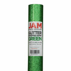 JAM Paper -  Emballage cadeau – Papier d'emballage pailleté – 20 m² – Paillettes vertes – Rouleau vendu à l'unité-Taille : 25 pieds carrés par rouleau (2,5 pieds de large x 10 pieds de long)