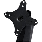 StarTech - Bras de moniteur à montage de bureau simple avec mouvement complet, noir-Réglage facile de la hauteur en une seule touche (jusqu’à 13,1 po /335 mm) avec le bras à ressort à gaz