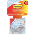 Commandâ„¢ - Crochet d'ustensile transparent, petit, paquet économique-Tenue très résistante