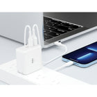 LBT Ultra Fast Mini - Chargeur mural 65W double port GaN PD (45W + 12W) - Blanc-4