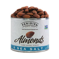 Feridies Salted Whole Almonds 9oz/255g-OU certifie casher et projet verifie sans OGM
