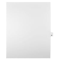 Mark Maker – Onglets séparateurs juridiques blancs, 1/25 onglets, format lettre, sans trous, numéro 65, 25/paquet-Onglets séparateurs blancs, 1/25 onglets