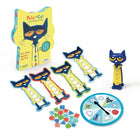 Educational Insights - Pete le chat®, j'aime mon jeu de boutons-Les joueurs tournent, correspondent, rient et apprennent en utilisant le pressoir Pete the Cat pour collecter et placer tous les boutons dont ils ont besoin pour remplir leur plateau de jeu de chemise Pete the Cat.
