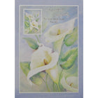 Rosedale - Cartes de vœux de sympathie To You & Family, anglais, 5 1/2 po x 8 po, paq./12 cartes et enveloppes (17571)-Imprimé sur du papier cartonné non couché de qualité supérieure