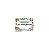 Hayes - Diplôme prématernelle, bordure violette, 8 1/2 x 11 po, 150/paquet (H-VA200CL)-Taille : 8 1/2 long. x 11 larg. (po)