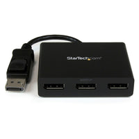 StarTech ® Concentrateur multi-canal DisplayPort vers 3 DisplayPort-Optimisez votre productivité en connectant jusqu’à trois écrans indépendants à votre ordinateur à l’aide du concentrateur MST