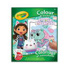 Crayola - Coloriage et autocollants - Gabby et la maison magique-Comprend 32 pages à colorier et 4 feuilles d'autocollants