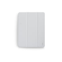 Étui JCPal DuraPro avec porte-crayon pour iPad Pro 11" (modèle 2021) - Gris clair-Étui à rabat léger