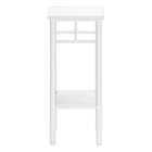 Monarch Specialties - 3279 Table D'Appoint - 28 po H/Blanc/Metal Blanc-8