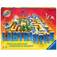 Ravensburger - Labyrinthe (Édition Française)-À l'occasion de son 35ème anniversaire, Labyrinthe sort une nouvelle édition, avec de nouveaux personnages, de nouveaux trésors et de magnifiques figurines