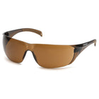 Carhartt – Lunettes de sécurité Billings, bronze grès, 12/paquet-Verres enveloppants en polycarbonate résistant aux égratignures