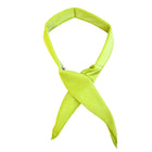TechNiche HyperKewl Tour de cou refroidissant par évaporation Hi Vis Lime - Lot de 4-Fabriqué à l'aide d'un bouton-pression à dégagement rapide