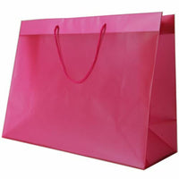 JAM Paper - Sacs à provisions - 15 x 12 x 6 - Ultra Fuchsia - Vrac 100 sacs/paquet-Couleur : ultra fuchsia.