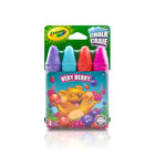 Crayola craies pour trottoir, 4 couleurs-La forme antiroulement spéciale signée Crayola empêche la craie de rouler sur le pavé ou autre surface inclinée. Cela contribue la sécurité des enfants qui l'utilisent et aide à tenir la craie à portée de main.