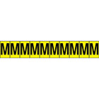 Accuform Signs - Les Fournitures Et Les Outils - Repères Individuels De Lettres Et De Chiffres, paquet de 18-Caractère F