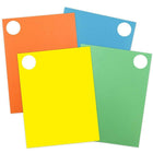 JAM Paper Sceaux autocollants ronds, 1,67 po dia., couleurs vives assorties, 4 paquets de 120 unités (147627assrt)-Étiquettes en forme de cercle