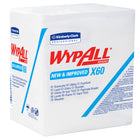 Wypall - Débarbouillettes réutilisables X60 - 12 paquets de 76 feuilles-Ces tissus légers ne contiennent pas d’adhésifs ou de liants, mais ils tiennent ensemble et ne laissent aucun résidu