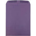 JAM Paper Enveloppes ouvertes au bout avec fermeture gommée, 10 x 13 po, violet foncé, 1000/paquet-Taille : 10 x 13 po