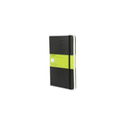 Moleskine - Cahier de notes à couverture rigide classique, format grand, ordinaire, noir, 5 po x 8 1/4 po-Format large : 5 po x 8 1/4 po