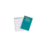 Staples - Cahiers de sténo à spirale au-dessus, 6 po x 9 po, 350 pages, blancs-Cahier de sténo à reliure spiralée