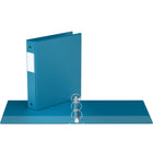 Davis Group Super économie, Reliure à anneaux ronds 1.5 po, paquet de 6 – Bleu Turquoise-1.5 po