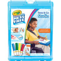 Crayola® - Système d’encre et de peinture Color Wonder Stow N Go Studio-Système d’encre et de peinture pour dessiner sans dégâts