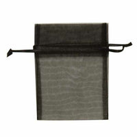 JAM Paper - Sacs transparents - Petit - 3 x 4 - Noir - Vrac 96 sacs/boîte-Couleur : noir, petit sac transparent.