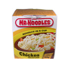 Mr. Noodles, Nouilles dans une tasse,a saveur de Poulet Imitation, 64g - Paquet de # 12-Poulet Imitation