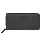 Club Rochelier - Pochette zippée avec rabat - Noir-Noir - Cuir