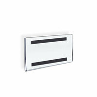 Azar Displays – Porte-affiches mural horizontal en acrylique, 10/paquet (129928)-Acrylique transparent