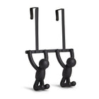 Umbra - Crochet double par dessus la porte Buddy, noir-Dimensions : 8,5 x 4,5 x 12,5 po