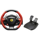 Roue de course Thrustmaster Ferrari 458 Spider Edition - XBOX One-2 poignées rouges à texture caoutchoutée, inspirées des sports motorisés, assurant une excellente ergonomie et un confort optimal