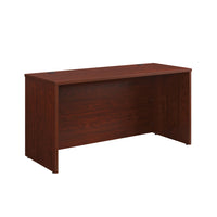 Sauder 59"W La Collection Affirm Bureau - Finition Classic Cherry-Plateau durable de 1 po d'épaisseur pour ordinateur, lampe, bloc-notes et plus encore