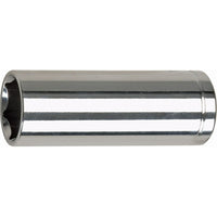 Aurora Tools - Accessoires Pour Cliquet 1/4po- Douilles Metriques Longes A Prise 1/4po, 6 Pans, paquet de 5-Dimension de la prise 1/4po